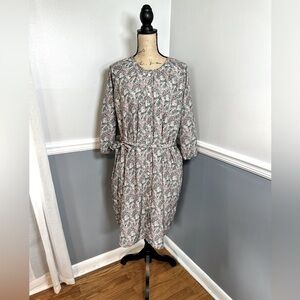 J. Peterman Brooklyn Shirt Dress Large